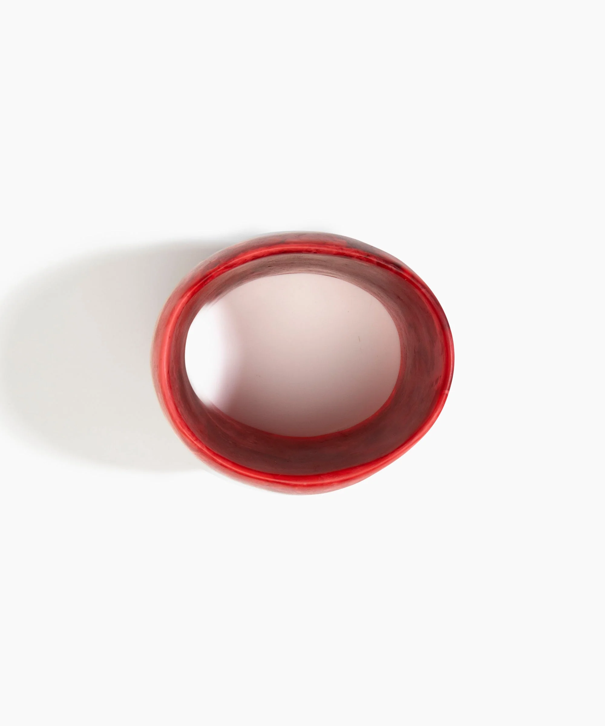 Extra Large Organic Oval Bangle - Image 10