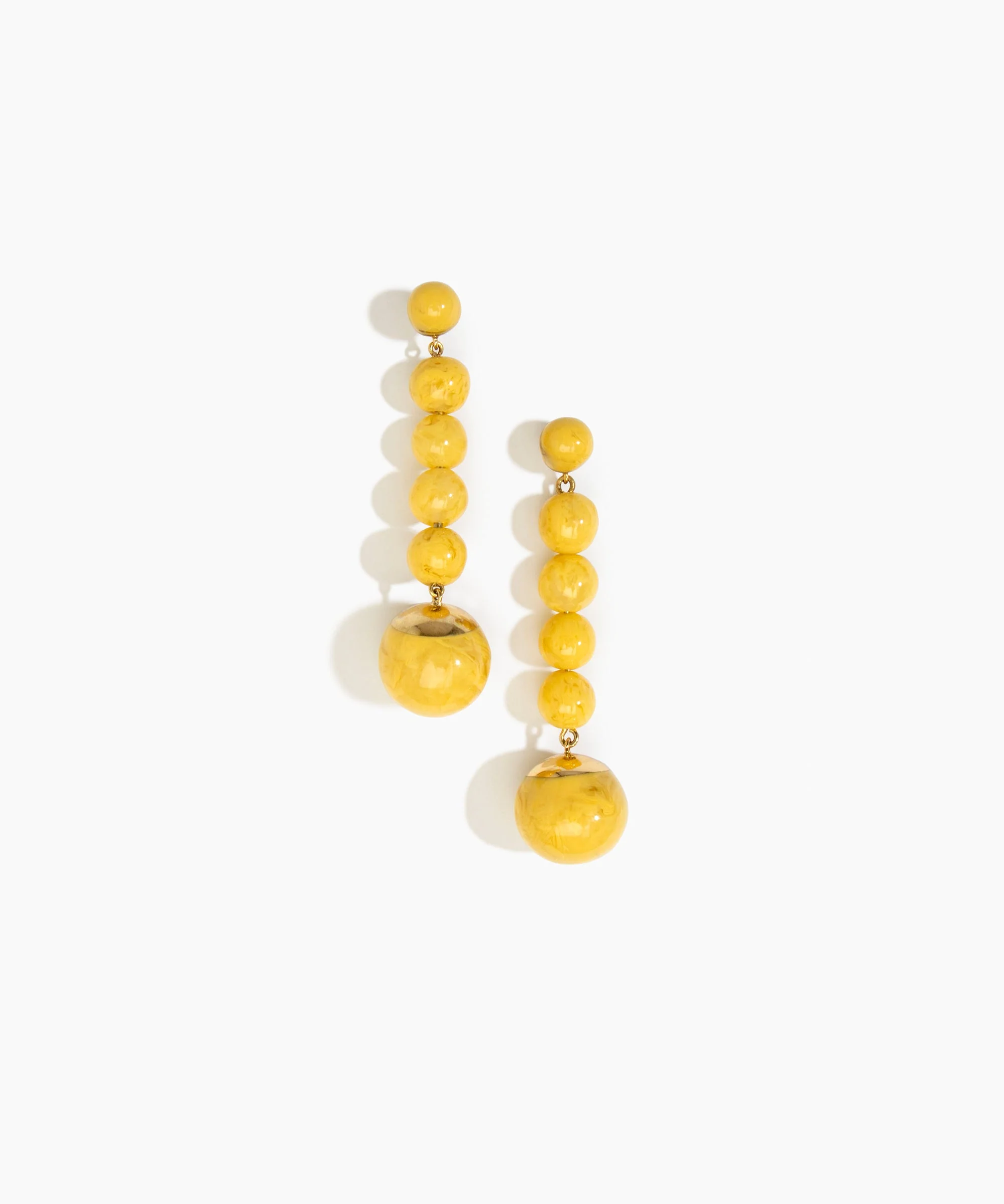 Full Moon Long Drop Earrings - Image 6