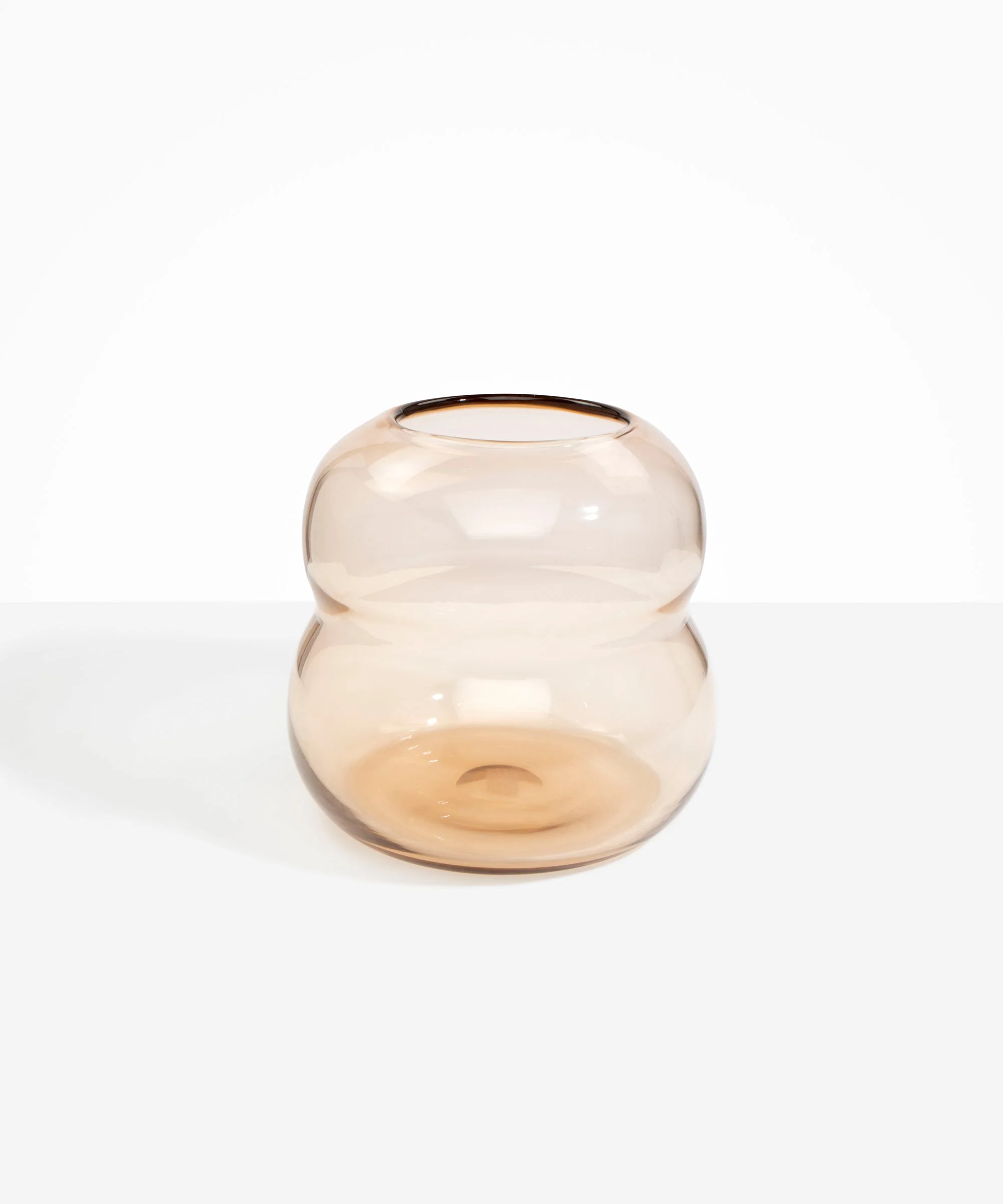 Large Glass Beehive Vase - Image 5