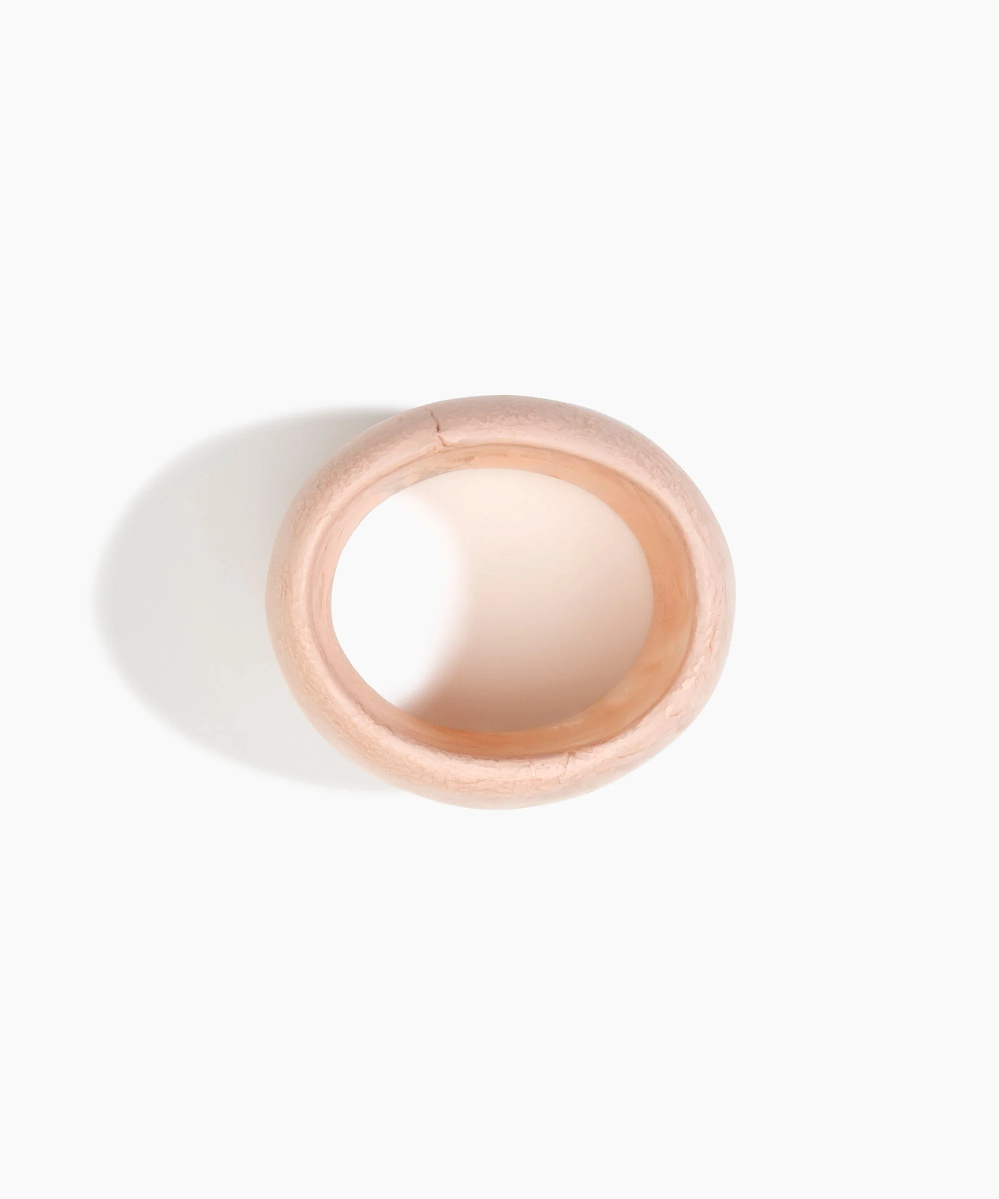 Large Organic Oval Bangle - Image 2