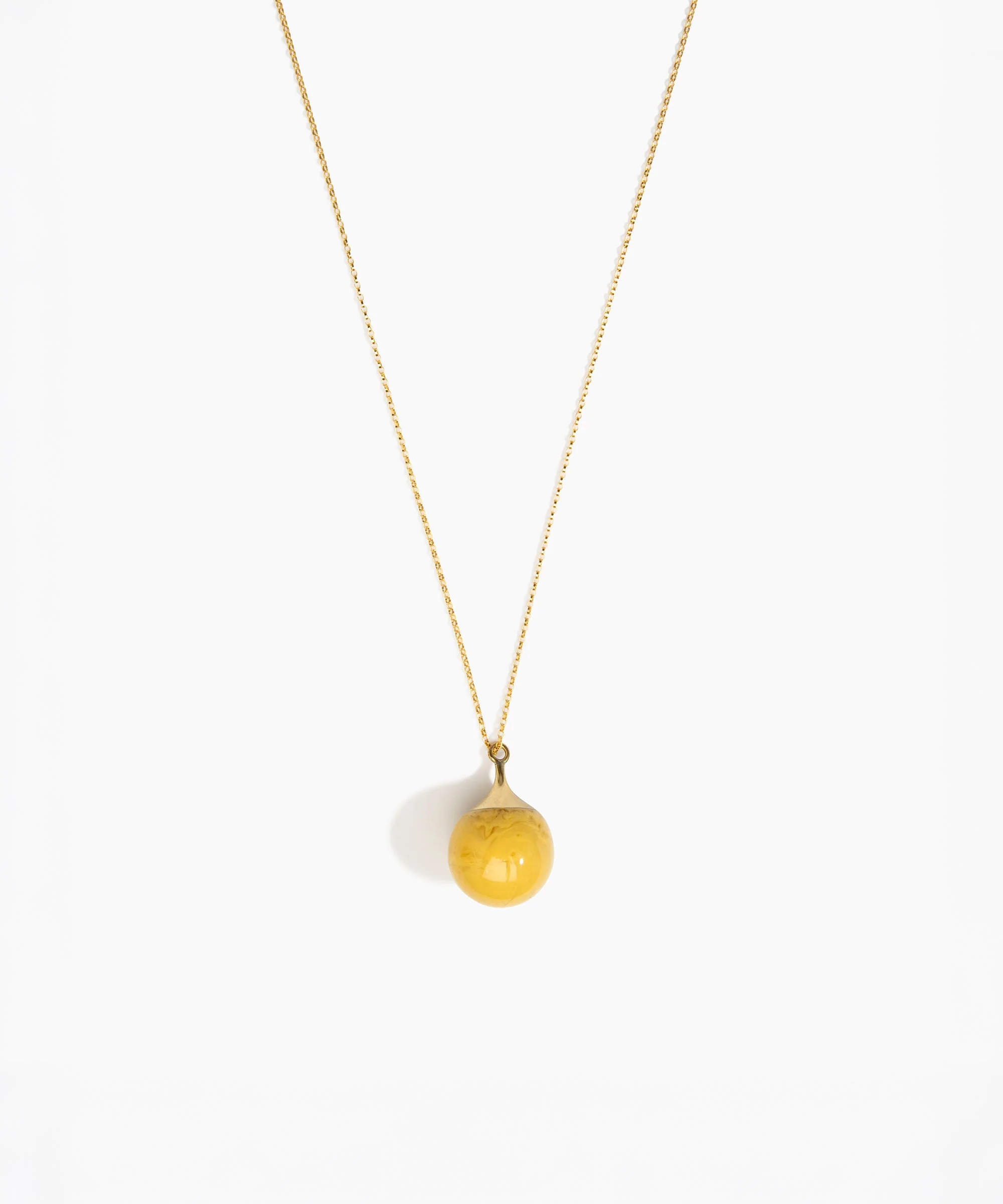 Long Full Moon Chain Pendant - Image 10