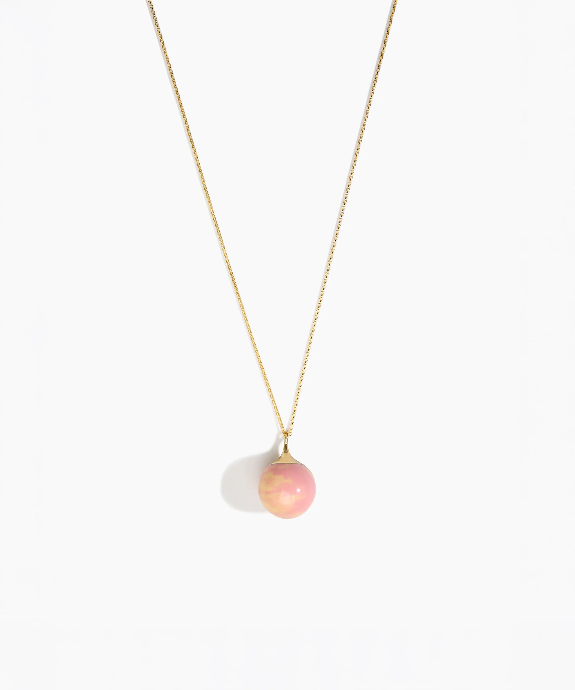 Long Full Moon Chain Pendant - Image 14