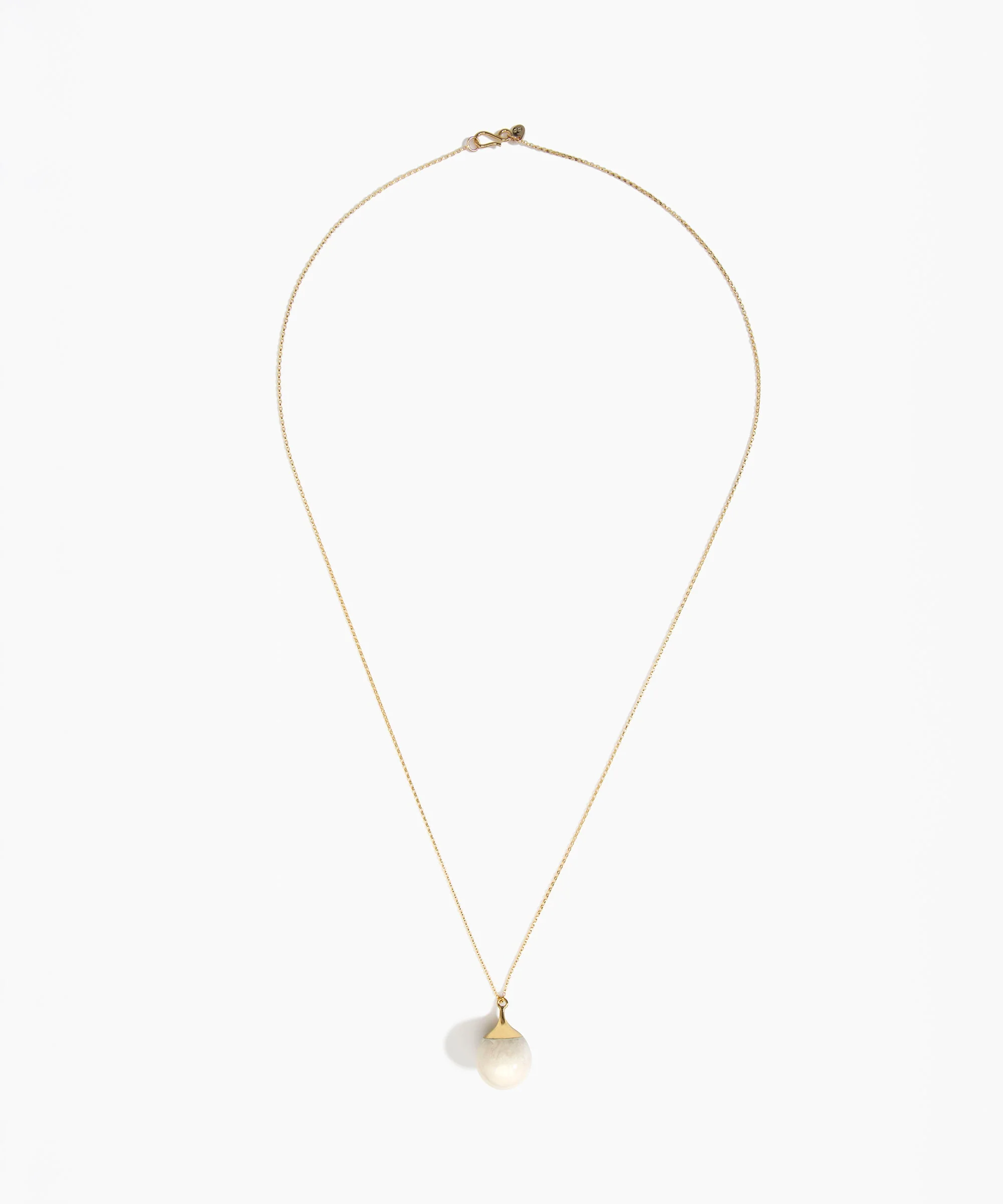 Long Full Moon Chain Pendant - Image 5