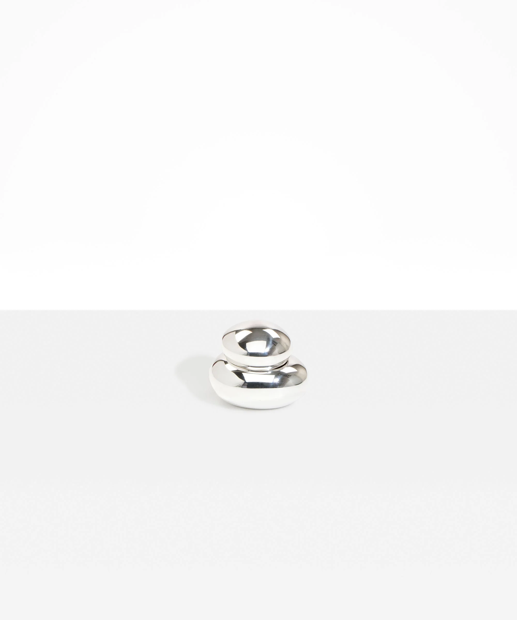 Metal Medium Pebble Jar - Image 3