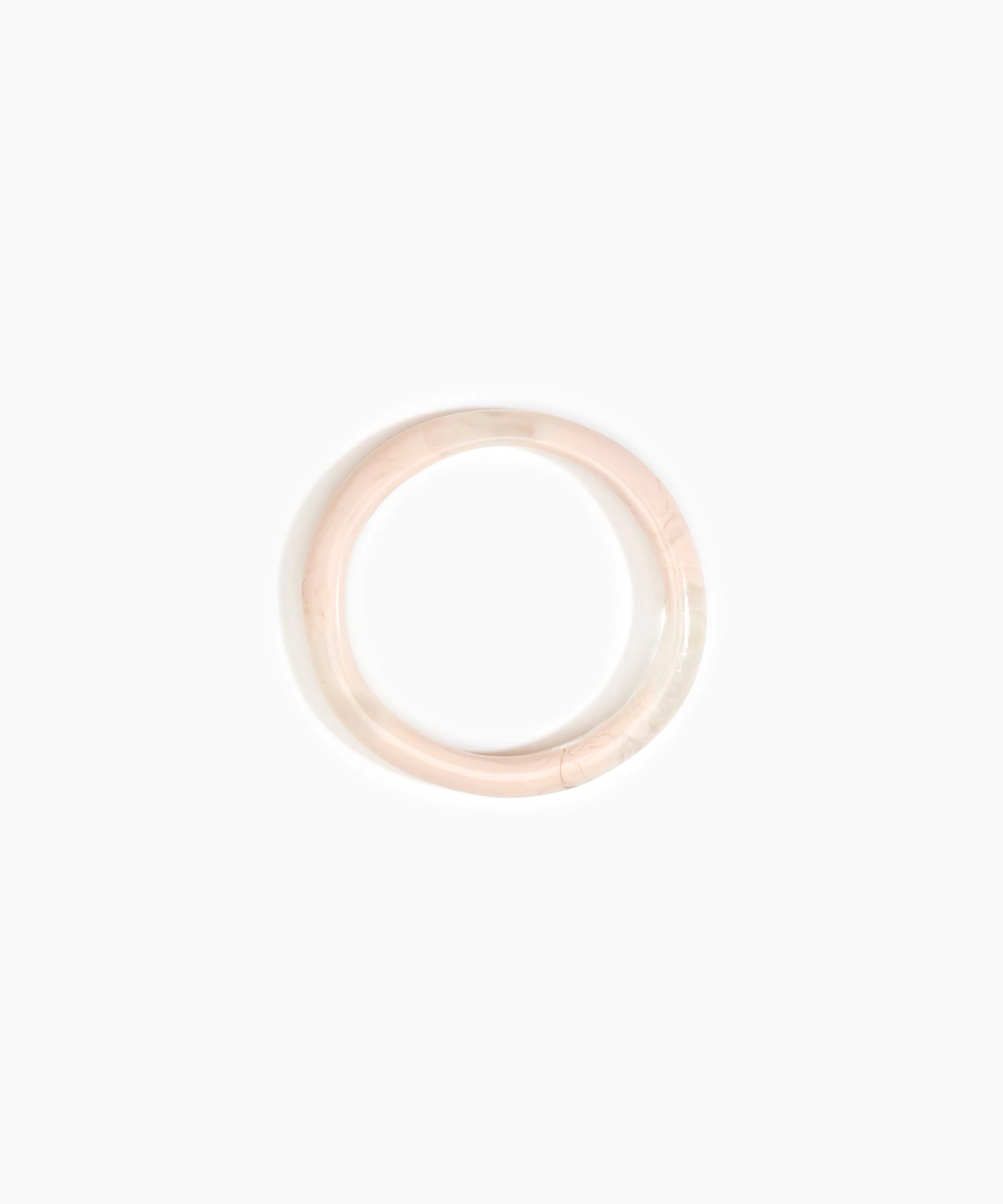 Polished Classic Wishbone Bangle - Image 2