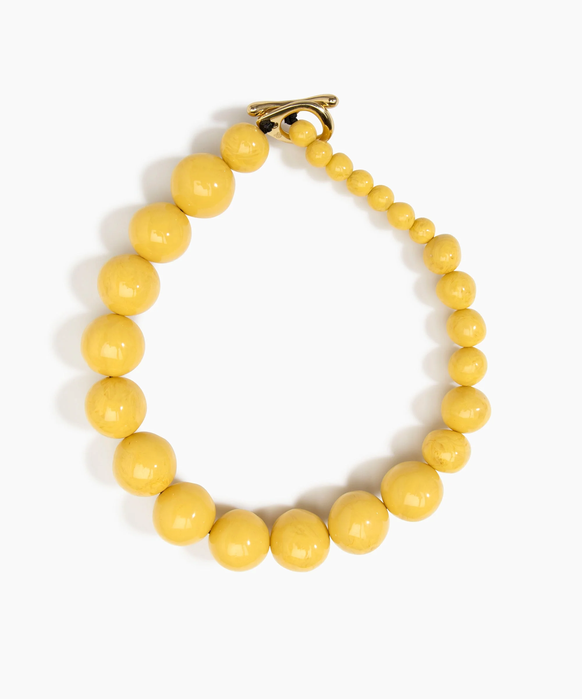 Polished Organic Ball Choker