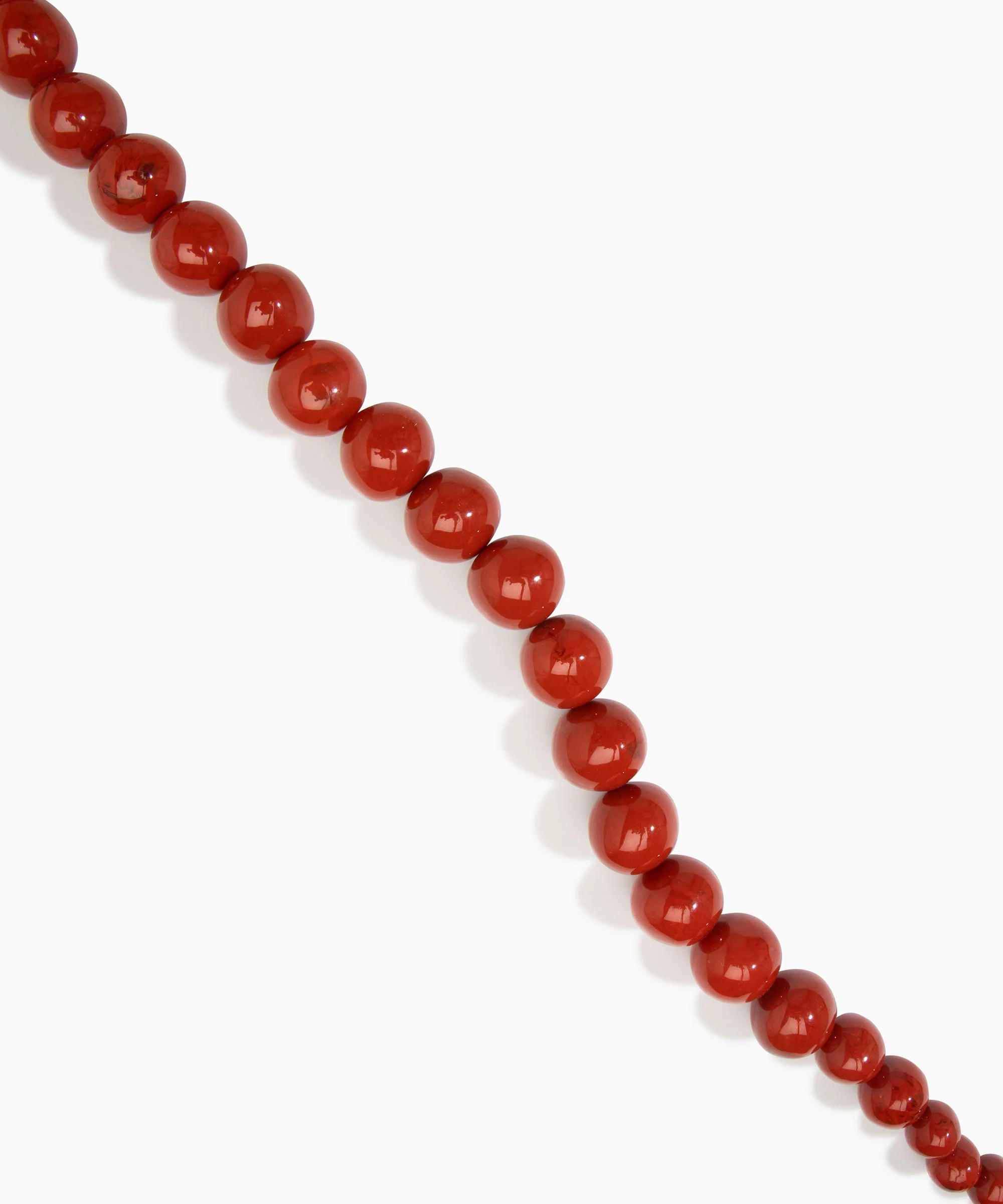Polished Organic Ball Necklace - Image 2