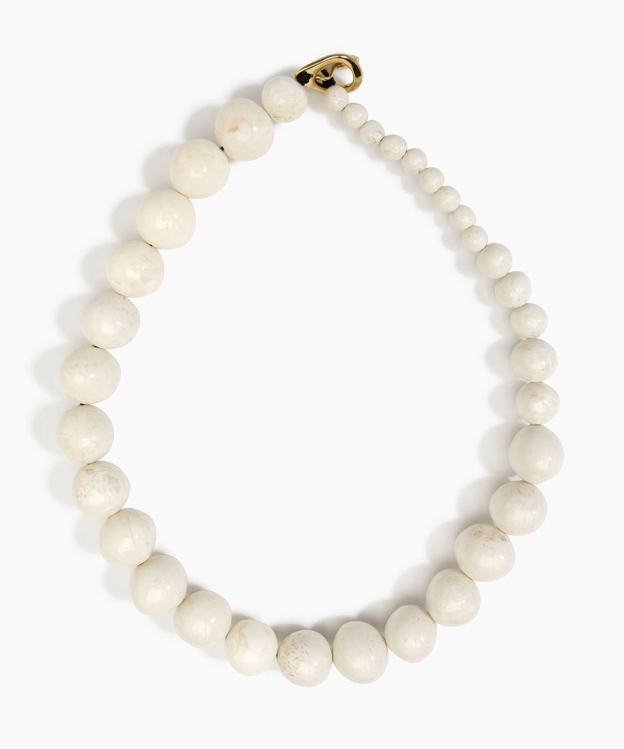 Polished Organic Ball Necklace - Image 5
