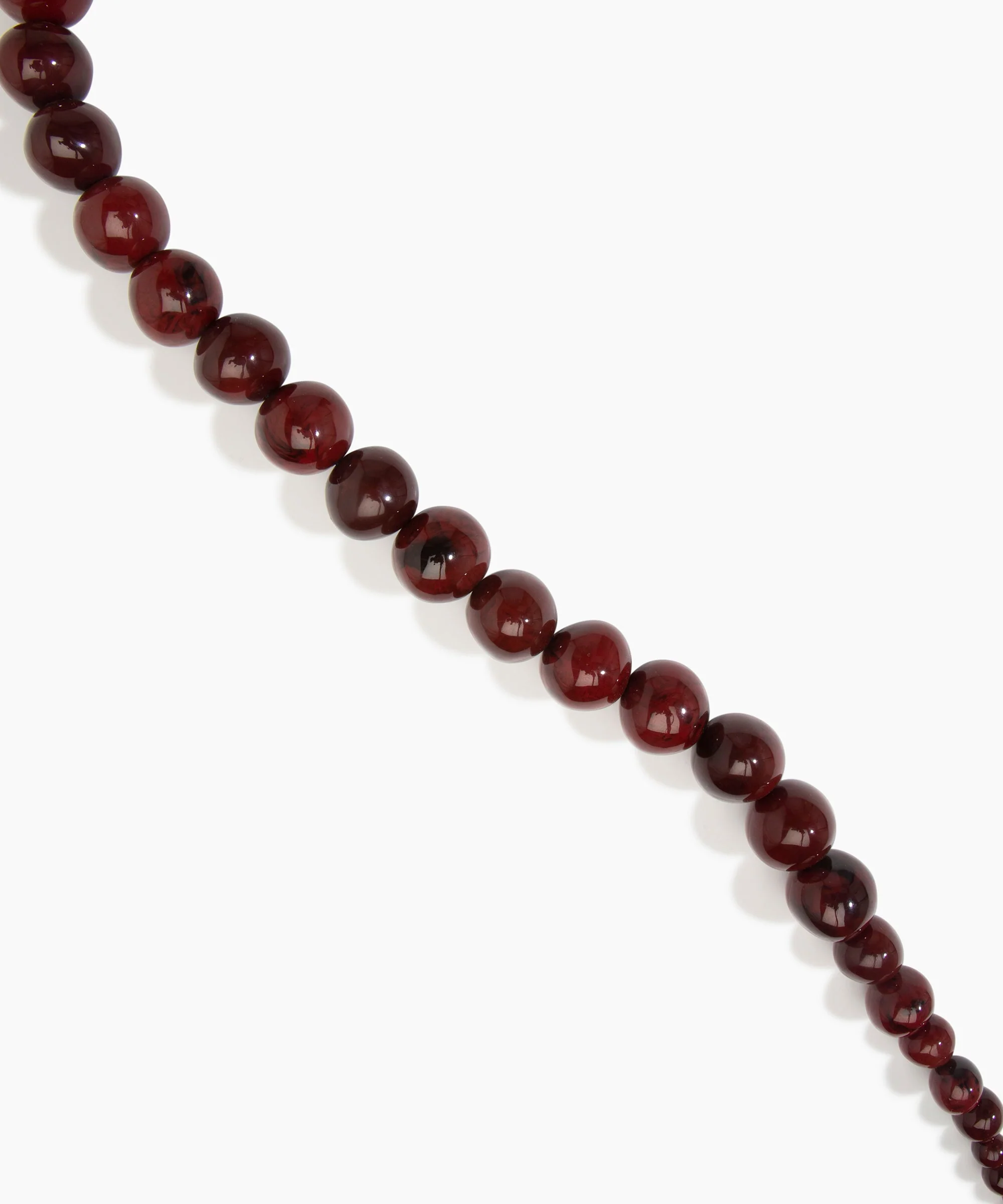 Polished Organic Ball Necklace - Image 8