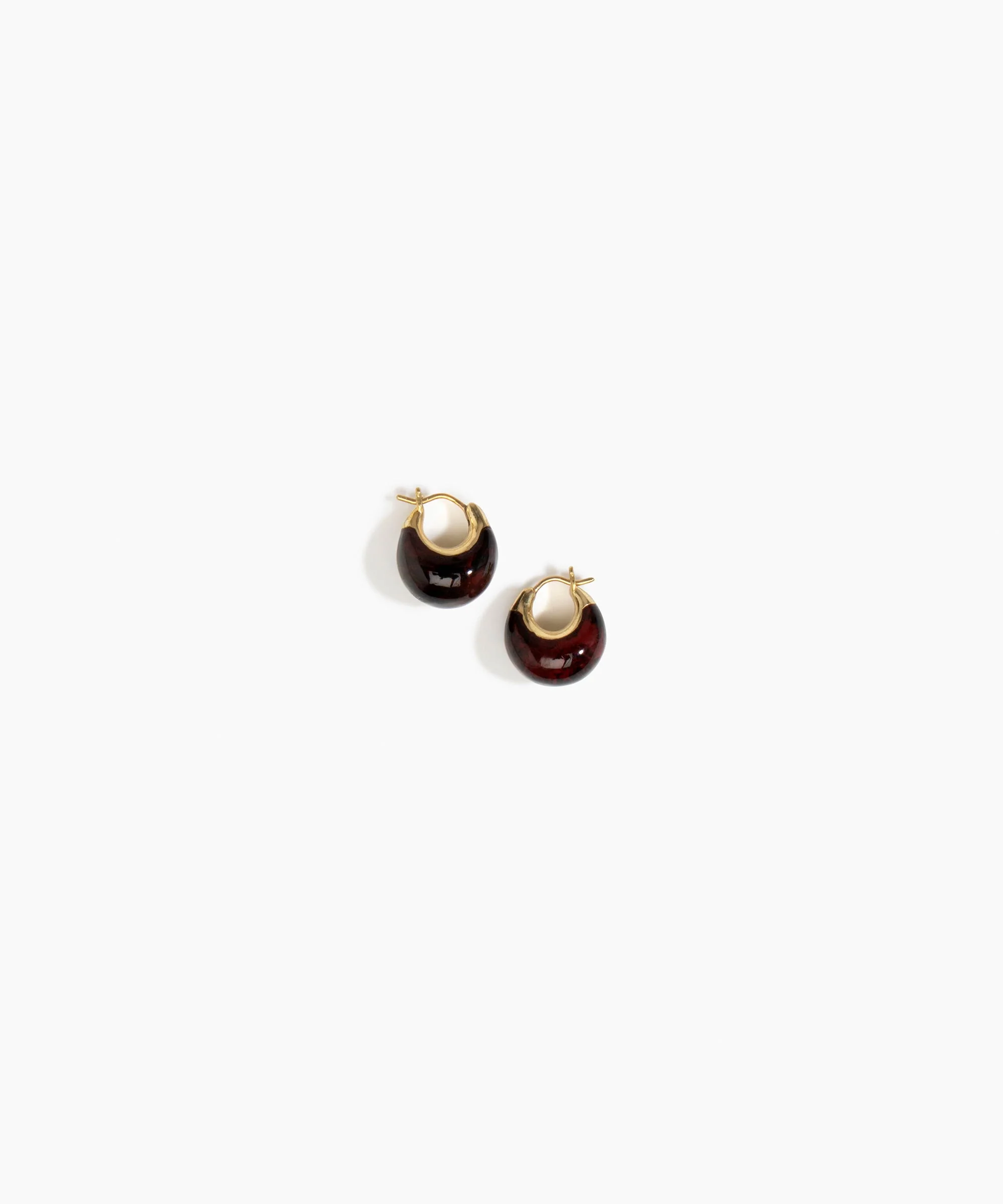 Small Crescent Earrings - Image 4