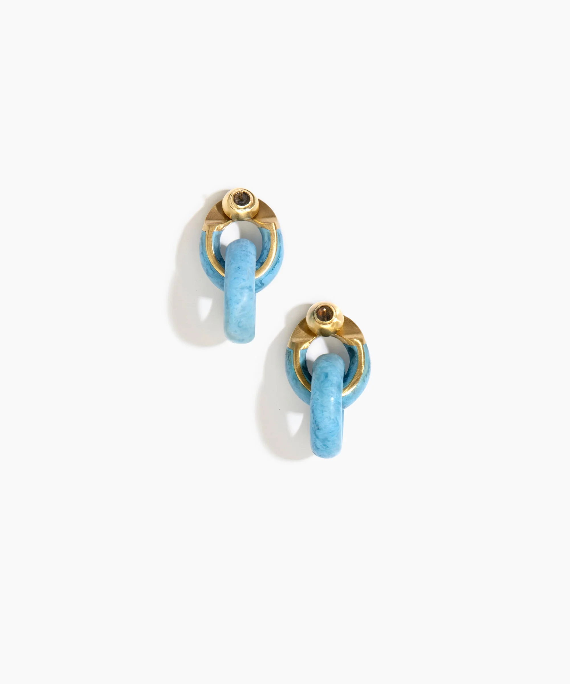 Small Rock Chain Earrings - Image 19