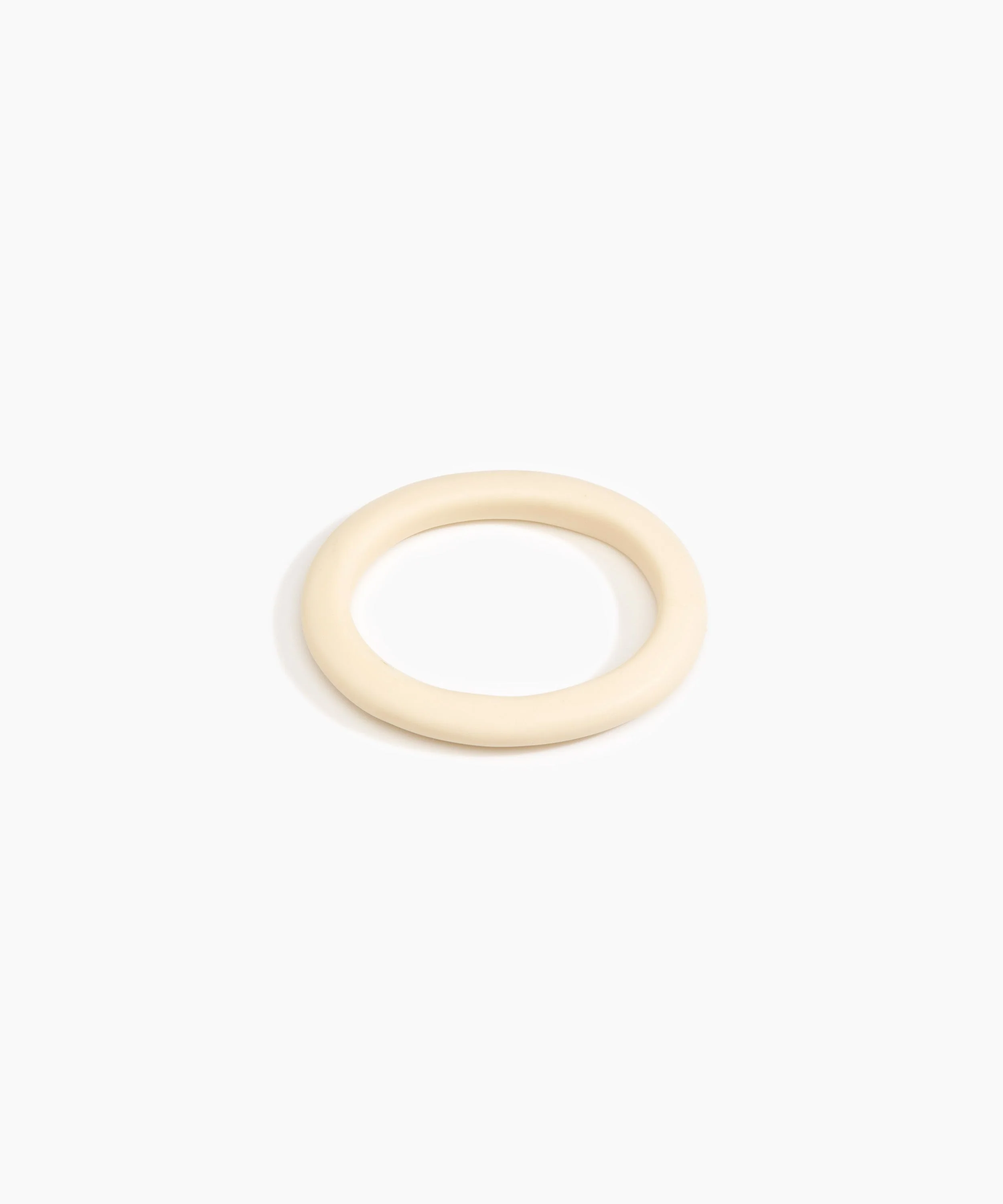 Small Organic Oval Bangle
