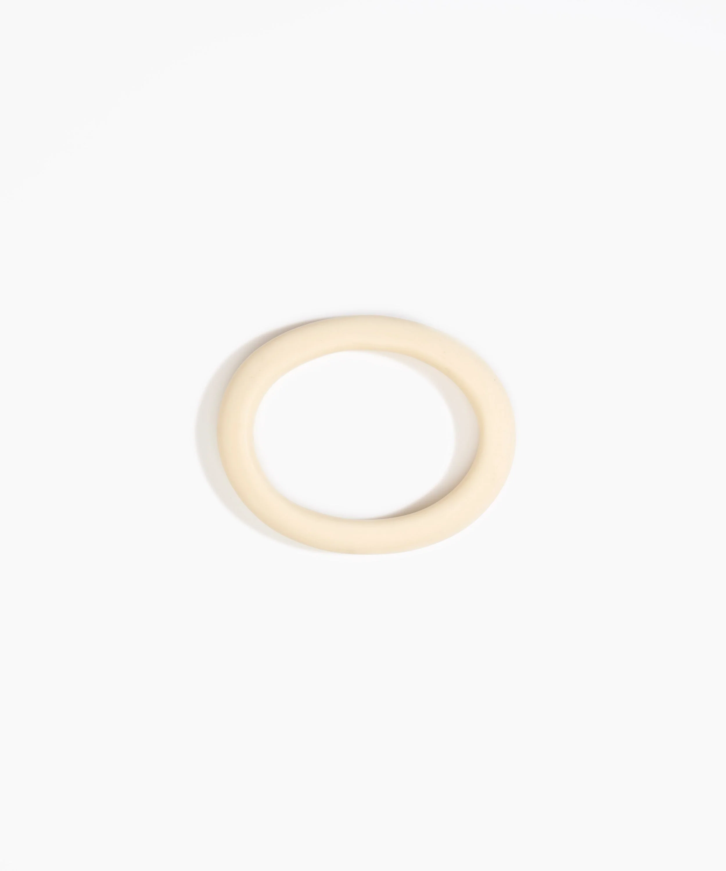 Small Organic Oval Bangle - Image 2