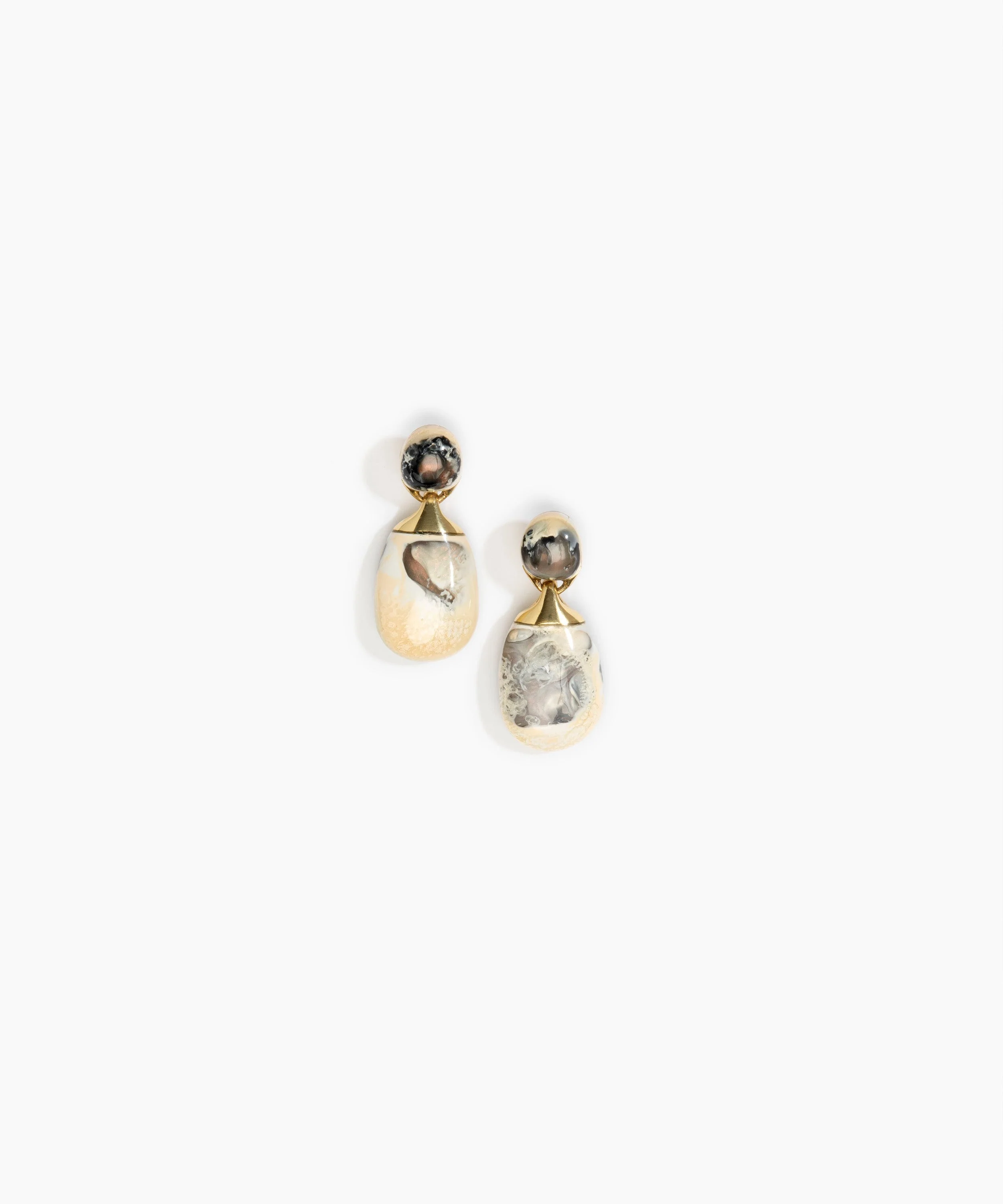 Small River Rock Earrings - Image 4