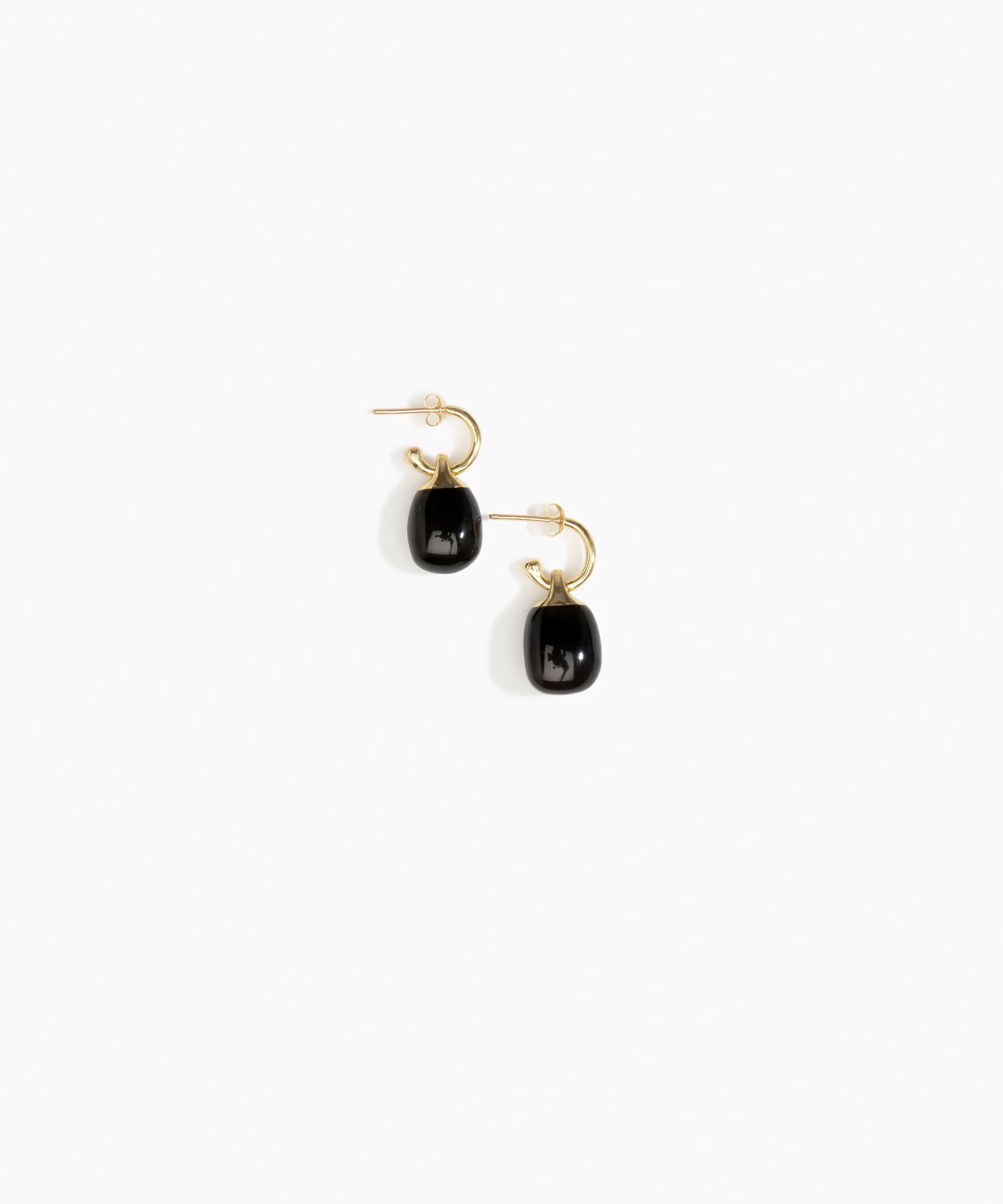 Small River Rock Hoop Earrings - Image 15