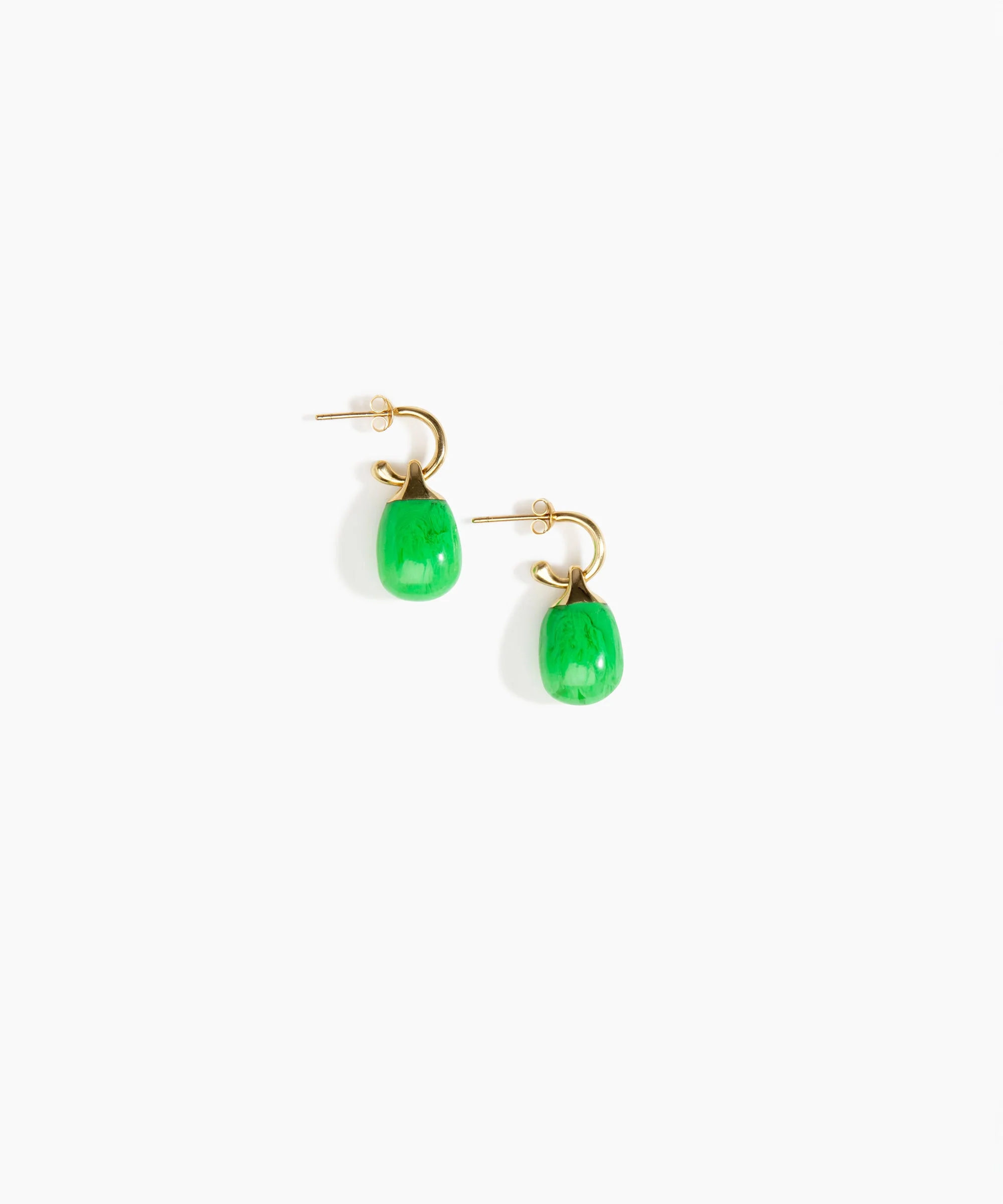 Small River Rock Hoop Earrings - Image 22